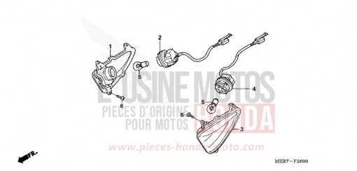 CLIGNOTANT (CBF600S/SA) CBF600S8 de 2008